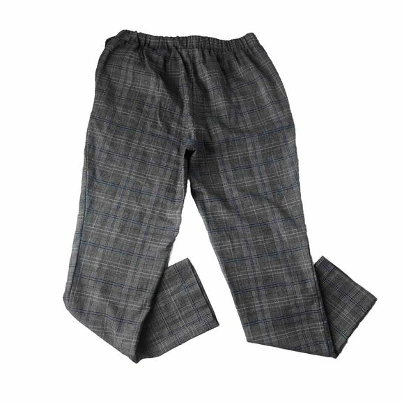 Joe Benbasset Pull On Plaid Pants  Women’s Small Elastic waist with Tie front - Picture 2 of 9